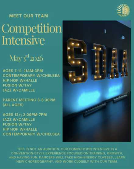 For Dancers Ready for More: Inside Stage Door’s Competition Intensive in Mount Pleasant